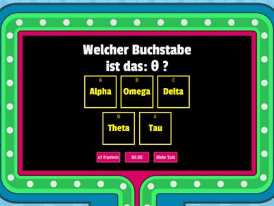 Alphabet-Quiz Griechisch L 1