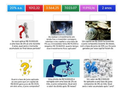Juros compostos - 3º ano A