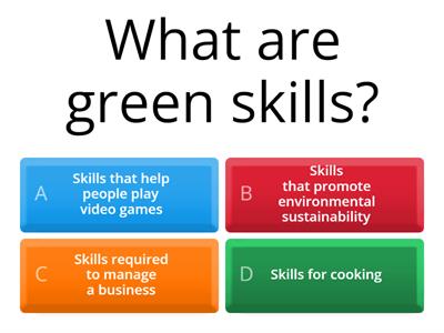 Green skills in Early years 