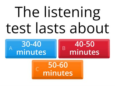 IELTS ListeningTest