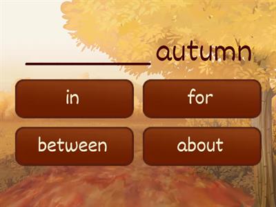 In at on book prepositional phrases