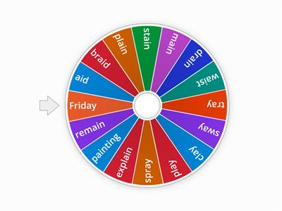 ai and ay roll and read 