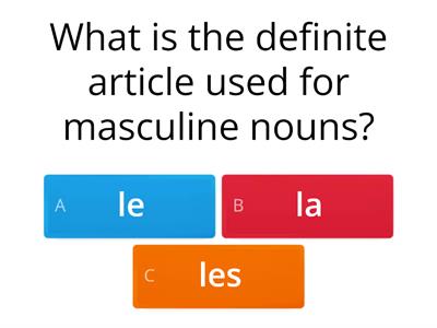 Definite & Indefinite Articles 