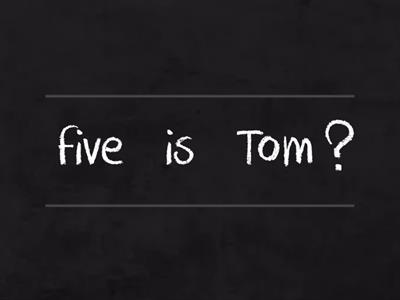 To Be Interrogative affirmative negative