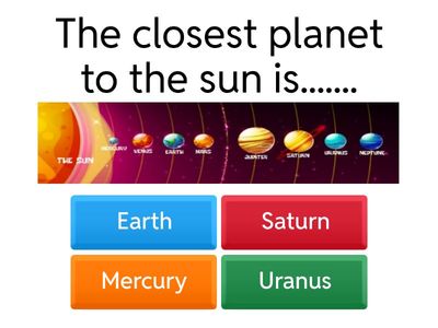 Planets  (quiz) 
