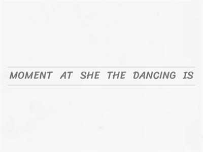 PRESENT CONTINUOUS- AFFIRMATIVE- NEGATIVE- QUESTIONS