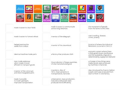 8-Industrial Revolution Matching