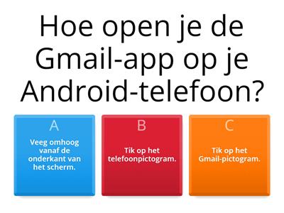 CBE BOW ICT Gmail voor beginners