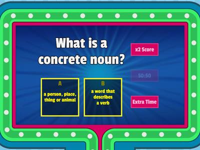 Word Class Gameshow Quiz (18.03)