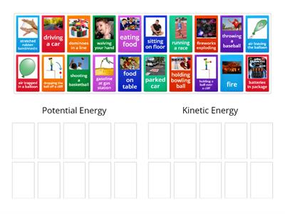 Potential and Kinetic Energy