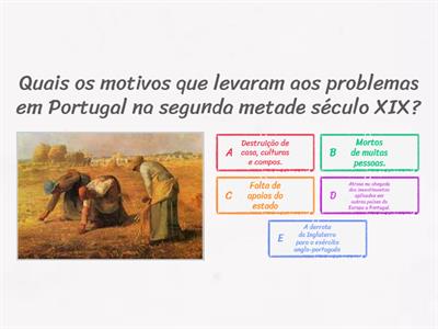  Portugal na segunda metade do século XIX a agricultura