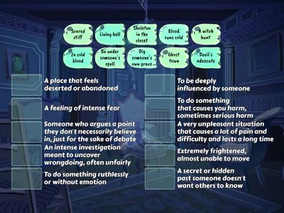 Halloween Idioms & Expressions