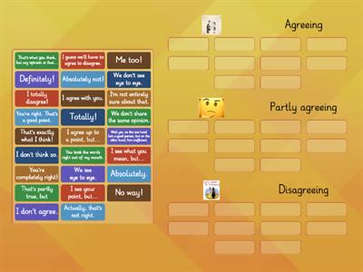 Agreeing and Disagreeing