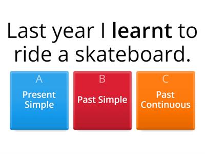 AS4 U6 Grammar Sorting