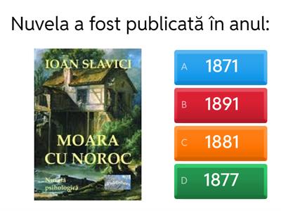  Moara cu noroc - Ioan Slavici