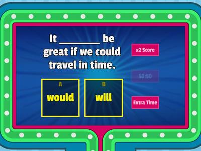 First and Second Conditional