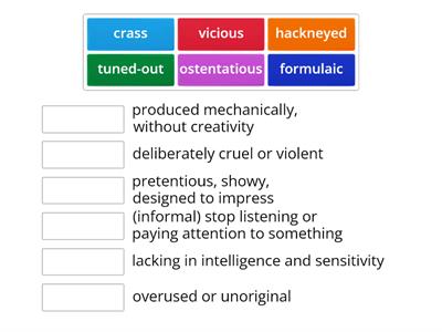 Expressive adjectives