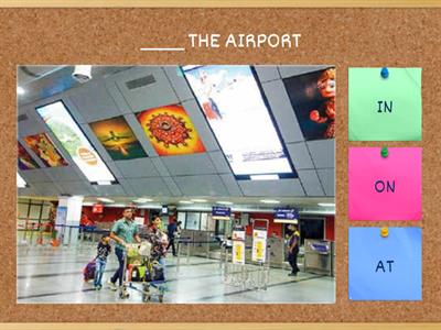 PREP of IN, ON, or AT? - PLACE