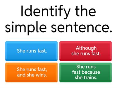 Sentence Structure Quiz