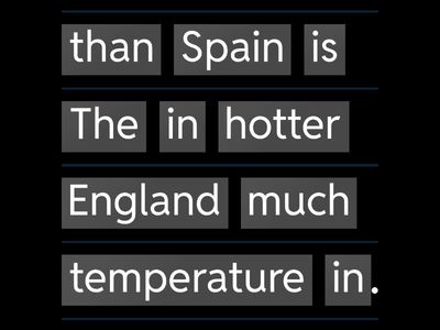 ture unjumble sentences