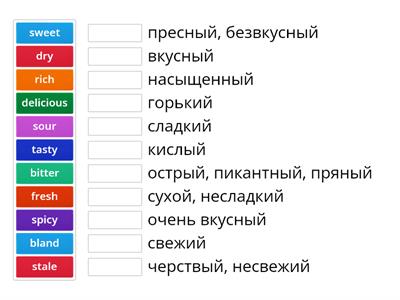 3.5 Describing food