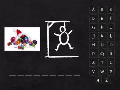 meg's xmas hangman