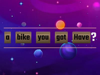 Have got - forma interrogativa 