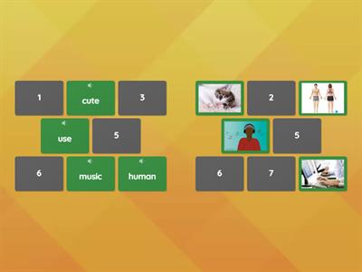 Long U Words Memory Pairs