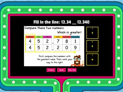 Comparing Decimals!