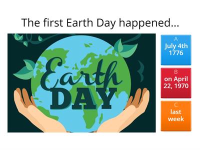 Earth Day Quiz
