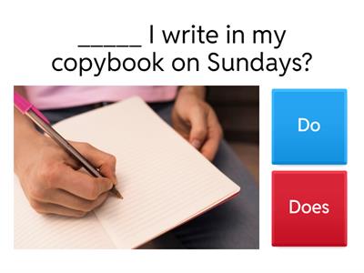 Present Simple Interrogative