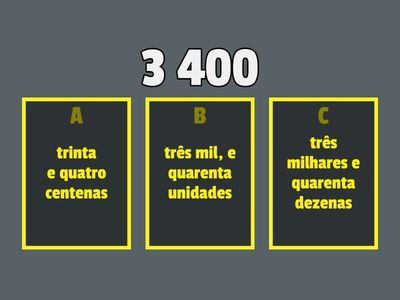 leitura e escrita de números - milhar