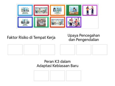 Kelompokkan Faktor dan Upaya K3 di Tempat Kerja Sehat