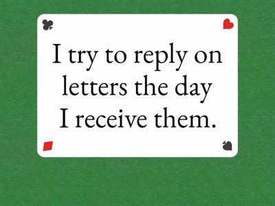 Spot the mistakes  (Evolve 4 Module 2 Final Test)