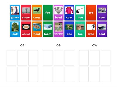 Long O Vowel Teams