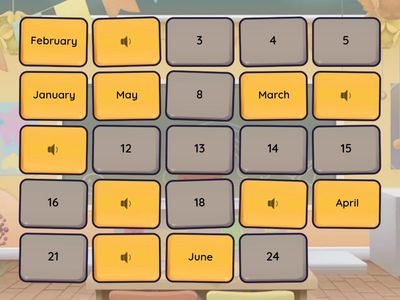 Months of the Year (ESL)