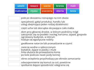 Poznajemy nowe słowa: ż po spółgłoskach: l, ł, n, r 