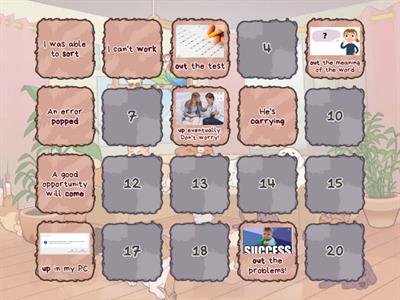 ACPB - I09 - Phrasal Verbs Out / Up