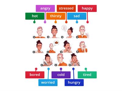 AEF1 2C Vocabulary - Feelings