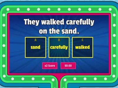 When, where, and How Adverbs - Gameshow 