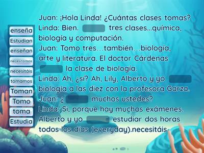 Practicing Verbs (Regular -ar Verbs)