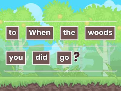 Make up special questions from the given words.