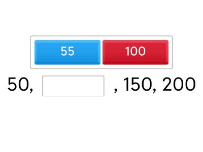P.2 Fun Maths Counting by 50s,100s