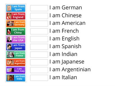 Countries and Nationalities