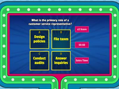 Customer Service Quiz