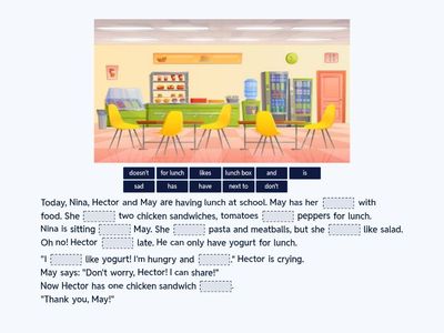 [CLOZE TEST] Food - Buzz 2 U4