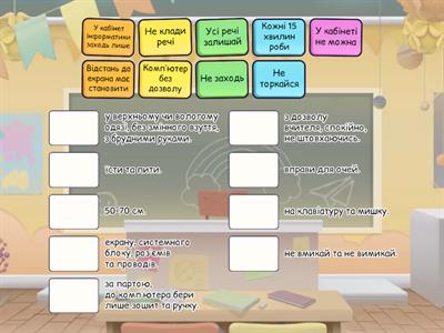 Техніка безпеки в класі інформатики