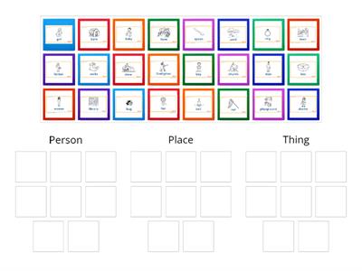 Noun Sort (RAZ)