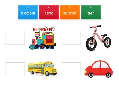 medios de transporte terreste