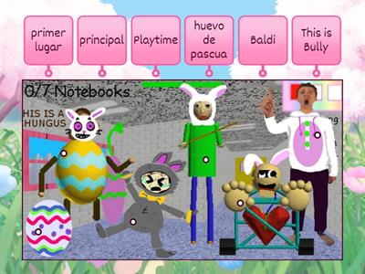 Etiqueta amigos BALDI- PASCUA